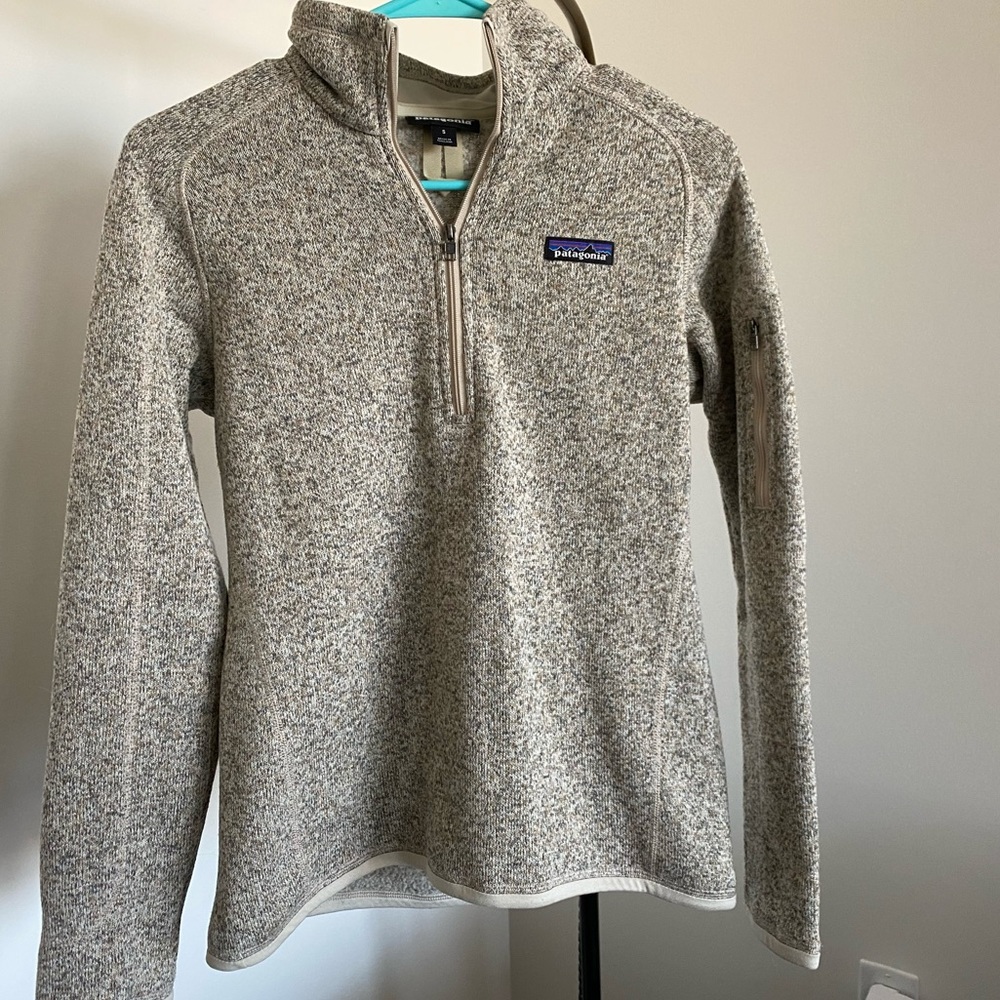 Patagonia Better Sweater 1/4 zip oatmeal